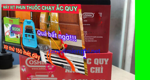 Ắc quy máy phun thuốc