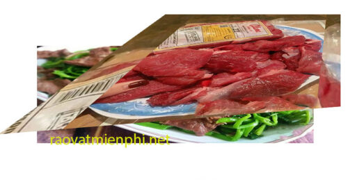 thịt nạm trâu đông lạnh