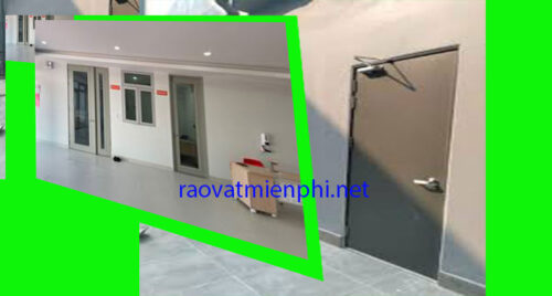 Cửa chống cháy 1 cánh