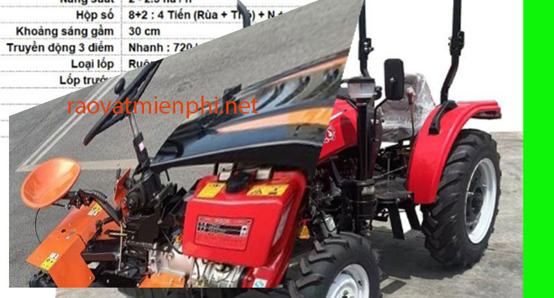 Máy cày 4 bánh
