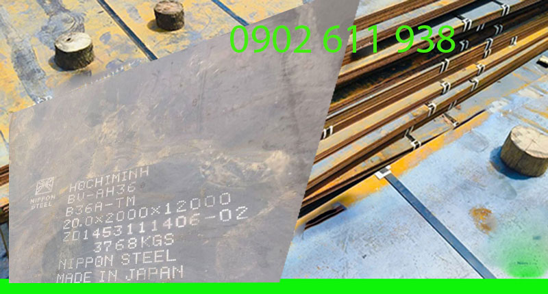 Thép tấm AH36 đóng tàu