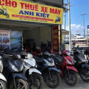 Cho thuê xe máy tự lái đi thăm quan (đi vòng quanh) tại Phú Quốc