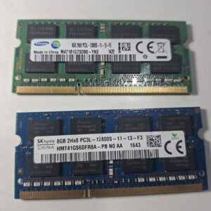 RAM laptop 8GB DDR3L PC3L-12800S bus 1600MHz – Samsung, SK Hynix